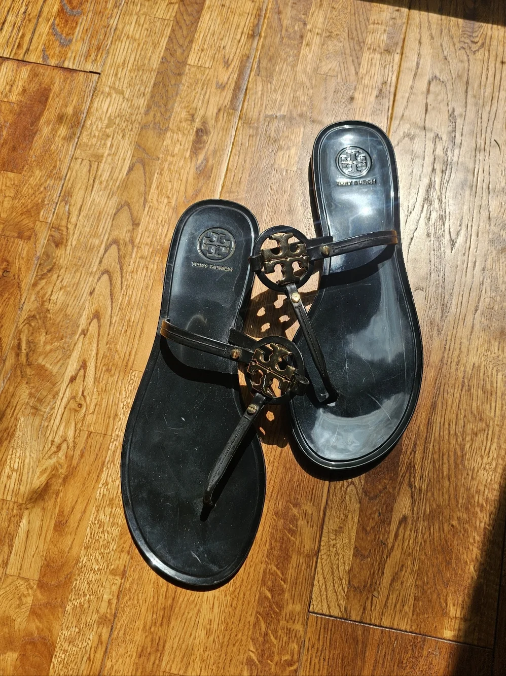 EUC Tory Burch Mini Miller Jelly Sandal - Picture 2 of 6